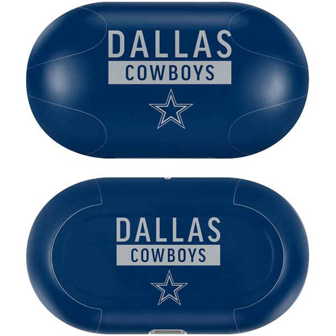 NFL Dallas Cowboys Blue Performance Series Galaxy Buds Plus Skin
